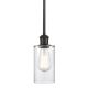 A thumbnail of the Innovations Lighting 516-1S-10-4 Clymer Pendant Clear / Matte Black