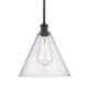 A thumbnail of the Innovations Lighting 516-1S-13-12 Berkshire Pendant Matte Black / Seedy