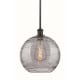 A thumbnail of the Innovations Lighting 516-1S-14-12 Athens Deco Swirl Pendant Oil Rubbed Bronze / Light Smoke Deco Swirl