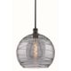 A thumbnail of the Innovations Lighting 516-1S-16-14 Athens Deco Swirl Pendant Oil Rubbed Bronze / Light Smoke Deco Swirl