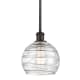 A thumbnail of the Innovations Lighting 516-1S-10-8 Athens Pendant Clear Deco Swirl / Oil Rubbed Bronze