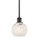 A thumbnail of the Innovations Lighting 516-1S-8-6 White Mouchette Pendant Oil Rubbed Bronze / White Mouchette