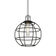 A thumbnail of the Innovations Lighting 516-1S-11-8 Lake Placid Pendant Polished Chrome / Matte Black