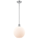 A thumbnail of the Innovations Lighting 516-1S Large Athens Polished Chrome / Matte White