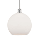 A thumbnail of the Innovations Lighting 516-1S-14-12 Athens Pendant Polished Chrome / Matte White