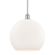 A thumbnail of the Innovations Lighting 516-1S-16-14 Athens Pendant Polished Chrome / Matte White