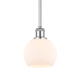 A thumbnail of the Innovations Lighting 516-1S-8-6 Athens Pendant Polished Chrome / Matte White
