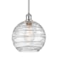 A thumbnail of the Innovations Lighting 516-1S-13-10 Athens Pendant Clear Deco Swirl / Polished Chrome