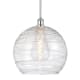 A thumbnail of the Innovations Lighting 516-1S-15-14 Athens Pendant Polished Chrome / Clear Deco Swirl
