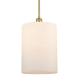 A thumbnail of the Innovations Lighting 516-1S-14-9-L Cobbleskill Pendant Matte White / Satin Gold