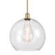 A thumbnail of the Innovations Lighting 516-1S-16-14 Athens Pendant Satin Gold / Clear