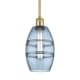 A thumbnail of the Innovations Lighting 516-1S-9-6 Vaz Pendant Satin Gold / Princess Blue