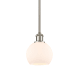 A thumbnail of the Innovations Lighting 516-1S-8-6 Athens Pendant Brushed Satin Nickel / Matte White