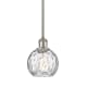 A thumbnail of the Innovations Lighting 516-1S-8-6 Athens Pendant Brushed Satin Nickel / Clear Water Glass