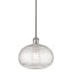 A thumbnail of the Innovations Lighting 516-1S-10-10 Ithaca Pendant Brushed Satin Nickel / Clear Ithaca