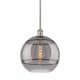 A thumbnail of the Innovations Lighting 516-1S-14-12 Rochester Pendant Brushed Satin Nickel / Light Smoke