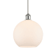 A thumbnail of the Innovations Lighting 516-1S-13-10 Athens Pendant Matte White / White and Polished Chrome