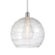 A thumbnail of the Innovations Lighting 516-1S-15-14 Athens Pendant White and Polished Chrome / Clear Deco Swirl