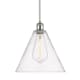 A thumbnail of the Innovations Lighting 516-1S-13-12 Berkshire Pendant White and Polished Chrome / Clear