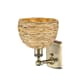 A thumbnail of the Innovations Lighting 516-1W-12-8 Woven Rattan Sconce Alternate image