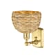 A thumbnail of the Innovations Lighting 516-1W-12-8 Woven Rattan Sconce Alternate image