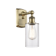 A thumbnail of the Innovations Lighting 516-1W-12-4 Clymer Sconce Antique Brass / Clear