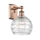 A thumbnail of the Innovations Lighting 516-1W Deco Swirl Antique Copper / Clear
