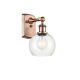 A thumbnail of the Innovations Lighting 516-1W-9-6 Athens Sconce Antique Copper / Clear