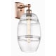 A thumbnail of the Innovations Lighting 516-1W-11-8 Vaz Sconce Antique Copper / Clear