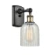 A thumbnail of the Innovations Lighting 516-1W Caledonia Black Antique Brass / Mouchette