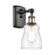 A thumbnail of the Innovations Lighting 516-1W Ellery Black Antique Brass / Clear
