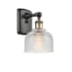 A thumbnail of the Innovations Lighting 516-1W Dayton Black Antique Brass / Clear