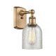 A thumbnail of the Innovations Lighting 516-1W Caledonia Brushed Brass / Mica