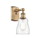 A thumbnail of the Innovations Lighting 516-1W Ellery Brushed Brass / Clear