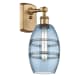 A thumbnail of the Innovations Lighting 516-1W-10-6 Vaz Sconce Brushed Brass / Princess Blue