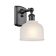 A thumbnail of the Innovations Lighting 516-1W Dayton Matte Black / White