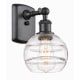 A thumbnail of the Innovations Lighting 516-1W-9-6 Rochester Sconce Matte Black / Clear