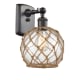 A thumbnail of the Innovations Lighting 516-1W Farmhouse Rope Oil Rubbed Bronze / Clear / Black