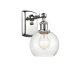 A thumbnail of the Innovations Lighting 516-1W-9-6 Athens Sconce Polished Chrome / Seedy