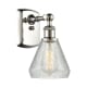 A thumbnail of the Innovations Lighting 516-1W Conesus Polished Nickel / Clear Crackle