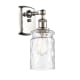 A thumbnail of the Innovations Lighting 516-1W Candor Polished Nickel / Clear Waterglass