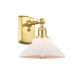 A thumbnail of the Innovations Lighting 516-1W-10-8 Orwell Sconce Satin Gold / Matte White