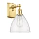 A thumbnail of the Innovations Lighting 516-1W-12-8 Bristol Sconce Satin Gold / Seedy