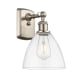 A thumbnail of the Innovations Lighting 516-1W-11-8 Bristol Sconce Brushed Satin Nickel / Clear