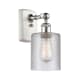 A thumbnail of the Innovations Lighting 516-1W Cobbleskill White and Polished Chrome / Clear
