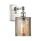 A thumbnail of the Innovations Lighting 516-1W Cobbleskill White and Polished Chrome / Mercury