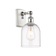 A thumbnail of the Innovations Lighting 516-1W-11-6 Bella Sconce White Polished Chrome / Clear