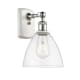 A thumbnail of the Innovations Lighting 516-1W-11-8 Bristol Sconce White and Polished Chrome / Clear