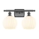 A thumbnail of the Innovations Lighting 516-2W-11-18 White Venetian Vanity Alternate Image