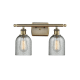 A thumbnail of the Innovations Lighting 516-2W-12-16 Caledonia Vanity Charcoal / Antique Brass